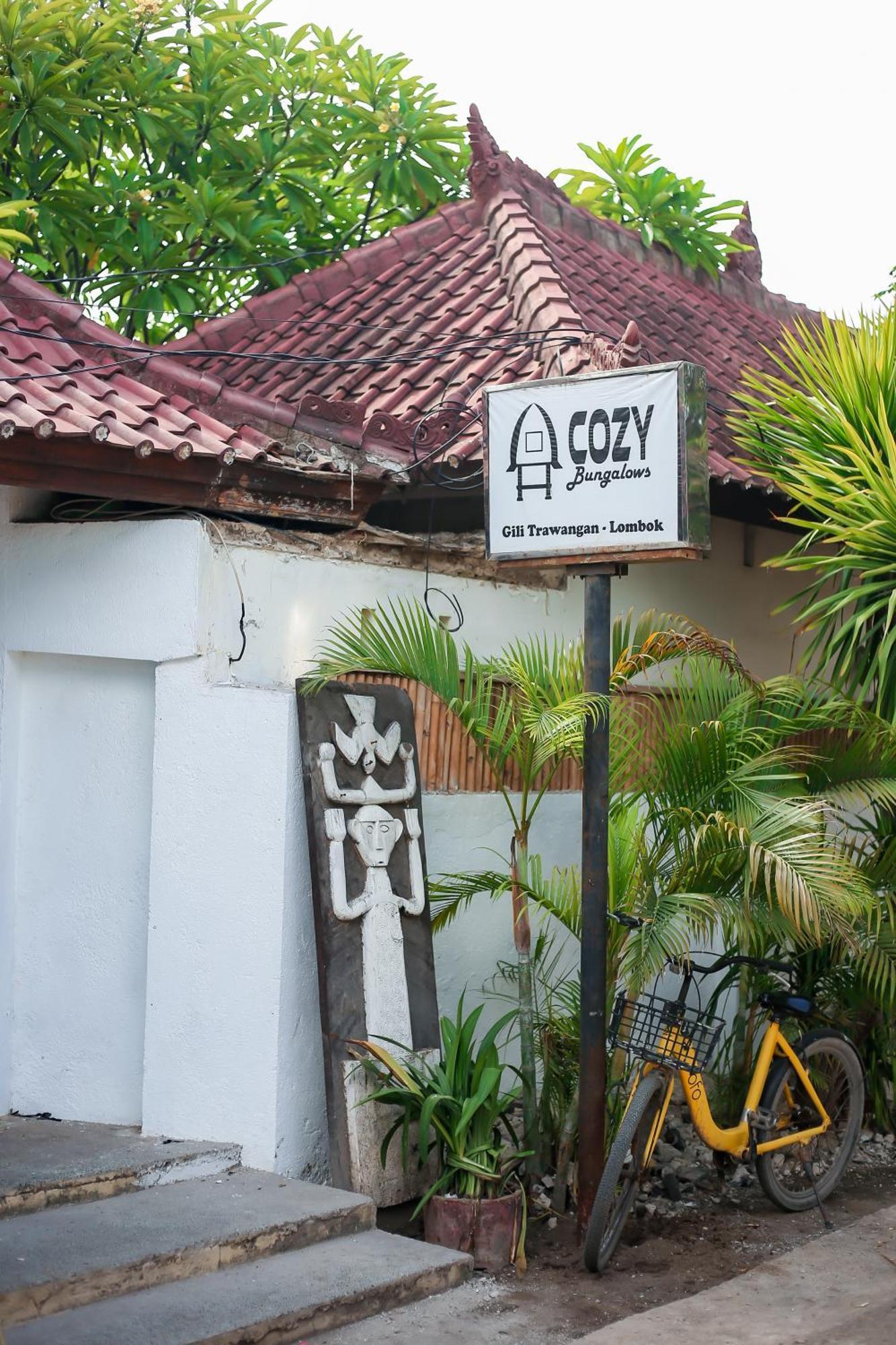 Cozy Bungalows Gili Trawangan Kültér fotó
